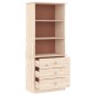 vidaXL Librería con cajones ALTA madera maciza de pino 60x35x142 cm vidaXL Librería con cajones ALTA madera maciza de pino 60x35x142 cm