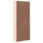 vidaXL Librería con cajones ALTA madera maciza de pino 77x35x186,5 cm vidaXL Librería con cajones ALTA madera maciza de pino 77x35x186,5 cm
