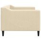 vidaXL Sofá cama tela color crema 80x200 cm vidaXL Sofá cama tela color crema 80x200 cm