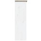 vidaXL Armario BODO madera maciza pino blanco marrón 151,5x52x176,5 cm vidaXL Armario BODO madera maciza pino blanco marrón 151,5x52x176,5 cm
