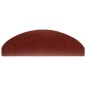 vidaXL Alfombrilla de escaleras 15 uds tela punzonada 65x21x4 cm rojo vidaXL Alfombrilla de escaleras 15 uds tela punzonada 65x21x4 cm rojo