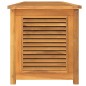 vidaXL Caja de almacenaje de jardín con bolsa teca maciza 200x50x53 cm vidaXL Caja de almacenaje de jardín con bolsa teca maciza 200x50x53 cm