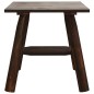 vidaXL Mesa auxiliar madera maciza abeto 49x49x50 cm vidaXL Mesa auxiliar madera maciza abeto 49x49x50 cm