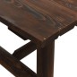vidaXL Mesa auxiliar madera maciza abeto 49x49x50 cm vidaXL Mesa auxiliar madera maciza abeto 49x49x50 cm