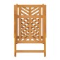 vidaXL Sillas de jardín reclinables 3 uds madera maciza acacia vidaXL Sillas de jardín reclinables 3 uds madera maciza acacia