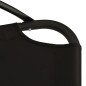 vidaXL Silla colgante de jardín con cojín acero y tela Oxford negro vidaXL Silla colgante de jardín con cojín acero y tela Oxford negro