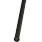 vidaXL Silla colgante de jardín con cojín acero y tela Oxford negro vidaXL Silla colgante de jardín con cojín acero y tela Oxford negro