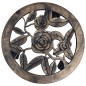 vidaXL Soporte con ruedas de plantas 6 uds plástico color bronce 30 cm vidaXL Soporte con ruedas de plantas 6 uds plástico color bronce 30 cm