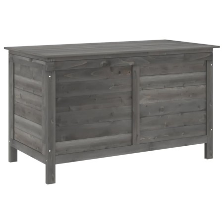 vidaXL Arcón de jardín madera maciza abeto 99x49,5x58,5 cm