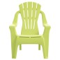 vidaXL Sillas de jardín niños 2 uds aspecto madera PP verde 37x34x44cm vidaXL Sillas de jardín niños 2 uds aspecto madera PP verde 37x34x44cm