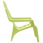 vidaXL Sillas de jardín niños 2 uds aspecto madera PP verde 37x34x44cm vidaXL Sillas de jardín niños 2 uds aspecto madera PP verde 37x34x44cm