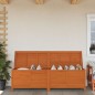 vidaXL Arcón de jardín madera maciza abeto marrón 198,5x50x56,5 cm vidaXL Arcón de jardín madera maciza abeto marrón 198,5x50x56,5 cm