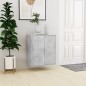 vidaXL Mueble zapatero madera de ingeniería gris hormigón 60x35x70 cm vidaXL Mueble zapatero madera de ingeniería gris hormigón 60x35x70 cm