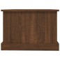 vidaXL Mesa de centro madera contrachapada roble marrón 90x50x35 cm vidaXL Mesa de centro madera contrachapada roble marrón 90x50x35 cm