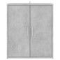vidaXL Mueble zapatero madera de ingeniería gris hormigón 60x35x70 cm vidaXL Mueble zapatero madera de ingeniería gris hormigón 60x35x70 cm