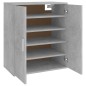 vidaXL Mueble zapatero madera de ingeniería gris hormigón 60x35x70 cm vidaXL Mueble zapatero madera de ingeniería gris hormigón 60x35x70 cm