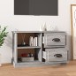 vidaXL Mueble para TV madera contrachapada gris Sonoma 73x35,5x47,5 cm
