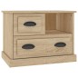vidaXL Mesita de noche color roble Sonoma 60x39x45 cm vidaXL Mesita de noche color roble Sonoma 60x39x45 cm