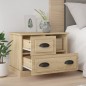 vidaXL Mesita de noche color roble Sonoma 60x39x45 cm vidaXL Mesita de noche color roble Sonoma 60x39x45 cm