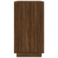 vidaXL Aparador madera contrachapada roble marrón 80x34x75 cm vidaXL Aparador madera contrachapada roble marrón 80x34x75 cm