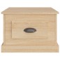 vidaXL Mesa de centro madera contrachapada roble Sonoma 50x50x35 cm vidaXL Mesa de centro madera contrachapada roble Sonoma 50x50x35 cm