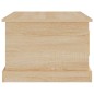 vidaXL Mesa de centro madera contrachapada roble Sonoma 50x50x35 cm vidaXL Mesa de centro madera contrachapada roble Sonoma 50x50x35 cm