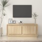 vidaXL Mesa de centro madera contrachapada roble Sonoma 102x50x44 cm vidaXL Mesa de centro madera contrachapada roble Sonoma 102x50x44 cm