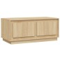 vidaXL Mesa de centro madera contrachapada roble Sonoma 102x50x44 cm vidaXL Mesa de centro madera contrachapada roble Sonoma 102x50x44 cm