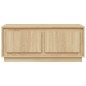 vidaXL Mesa de centro madera contrachapada roble Sonoma 102x50x44 cm vidaXL Mesa de centro madera contrachapada roble Sonoma 102x50x44 cm