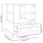 vidaXL Mesa auxiliar madera contrachapada blanco brillo 50x50x60 cm vidaXL Mesa auxiliar madera contrachapada blanco brillo 50x50x60 cm