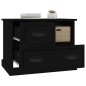 vidaXL Mesita de noche negra 60x39x45 cm vidaXL Mesita de noche negra 60x39x45 cm