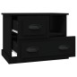vidaXL Mesita de noche negra 60x39x45 cm vidaXL Mesita de noche negra 60x39x45 cm