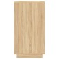 vidaXL Aparador madera contrachapada color roble Sonoma 80x34x75 cm vidaXL Aparador madera contrachapada color roble Sonoma 80x34x75 cm