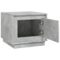 vidaXL Mesa de centro madera contrachapada gris hormigón 51x50x44 cm vidaXL Mesa de centro madera contrachapada gris hormigón 51x50x44 cm