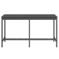 vidaXL Mesa de jardín madera maciza de pino gris 203,5x90x110 cm vidaXL Mesa de jardín madera maciza de pino gris 203,5x90x110 cm