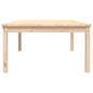 vidaXL Mesa de jardín madera maciza pino 121x82,5x45 cm vidaXL Mesa de jardín madera maciza pino 121x82,5x45 cm