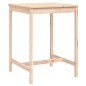 vidaXL Mesa de jardín madera maciza de pino 82,5x82,5x110 cm vidaXL Mesa de jardín madera maciza de pino 82,5x82,5x110 cm