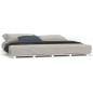 vidaXL Estructura de cama de madera maciza de pino blanco 200x200 cm vidaXL Estructura de cama de madera maciza de pino blanco 200x200 cm