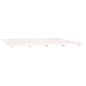 vidaXL Estructura de cama de madera maciza de pino blanco 200x200 cm vidaXL Estructura de cama de madera maciza de pino blanco 200x200 cm