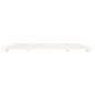 vidaXL Estructura de cama de madera maciza de pino blanco 200x200 cm vidaXL Estructura de cama de madera maciza de pino blanco 200x200 cm