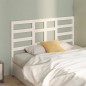 vidaXL Cabecero de cama madera maciza de pino blanco 146x4x104 cm vidaXL Cabecero de cama madera maciza de pino blanco 146x4x104 cm