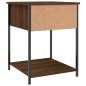 vidaXL Mesita de noche madera de ingeniería marrón roble 44x45x58 cm vidaXL Mesita de noche madera de ingeniería marrón roble 44x45x58 cm