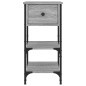vidaXL Mesitas noche 2 uds madera ingeniería gris Sonoma 34x36x70 cm vidaXL Mesitas noche 2 uds madera ingeniería gris Sonoma 34x36x70 cm
