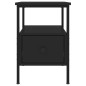 vidaXL Mesitas de noche 2 uds madera de ingeniería negro 34x36x50 cm vidaXL Mesitas de noche 2 uds madera de ingeniería negro 34x36x50 cm