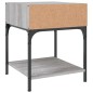vidaXL Mesita de noche madera de ingeniería gris Sonoma 40x41x50 cm vidaXL Mesita de noche madera de ingeniería gris Sonoma 40x41x50 cm