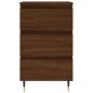 vidaXL Mesita de noche madera de ingeniería marrón roble 40x35x69 cm vidaXL Mesita de noche madera de ingeniería marrón roble 40x35x69 cm