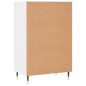 vidaXL Aparador alto madera de ingeniería blanco 57x35x90 cm vidaXL Aparador alto madera de ingeniería blanco 57x35x90 cm
