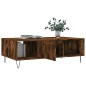 vidaXL Mesa de centro madera de ingeniería roble ahumado 104x60x35 cm vidaXL Mesa de centro madera de ingeniería roble ahumado 104x60x35 cm