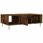 vidaXL Mesa de centro madera de ingeniería roble ahumado 104x60x35 cm vidaXL Mesa de centro madera de ingeniería roble ahumado 104x60x35 cm