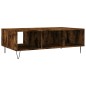 vidaXL Mesa de centro madera de ingeniería roble ahumado 104x60x35 cm vidaXL Mesa de centro madera de ingeniería roble ahumado 104x60x35 cm